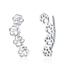 Load image into Gallery viewer, BAMOER Cat Footprints Stud Earrings
