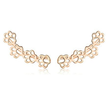 Load image into Gallery viewer, BAMOER Cat Footprints Stud Earrings
